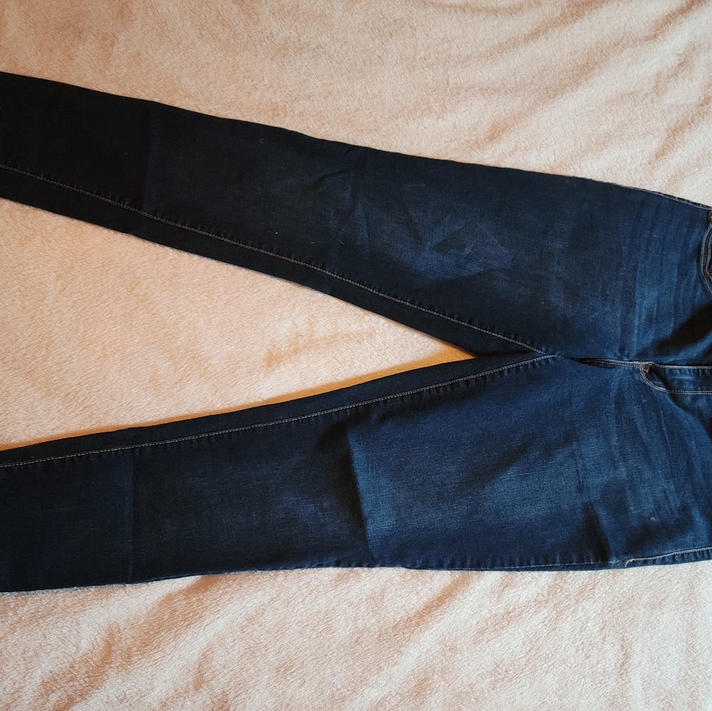 Mid Rise Dark Jeans - Picture 2 of 3